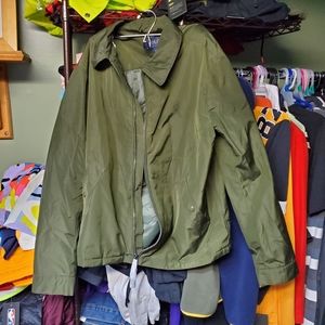 Polo Ralph Lauren Primaloft Water Repellent Zip Up Jacket Mens Medium